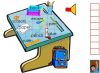 Jeu de déplacement pour apprendre le vocabulaire de l'école