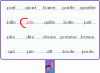 Trouve les mots avec p