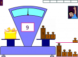 Jeux educatifs pour apprendre à utiliser une balance