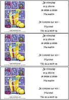 Cartes d'invitation à personnaliser