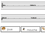 Fiche d'écriture de la syllabe ou
