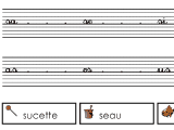 Fiche d'écriture de la lettre s