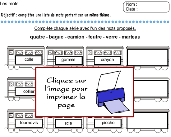 Le sens des mots