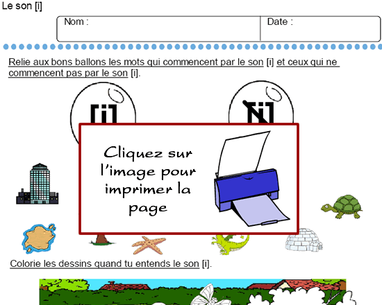 Le son i