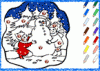 Coloriages en ligne pour apprendre les couleurs en espagnol.
