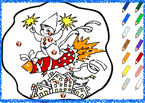 Coloriages en ligne pour apprendre les couleurs en anglais