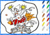 Coloriages en ligne pour apprendre les couleurs en anglais