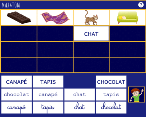 Lecture CP et GS : Jeux de lecture en ligne gratuits | Max&Tom