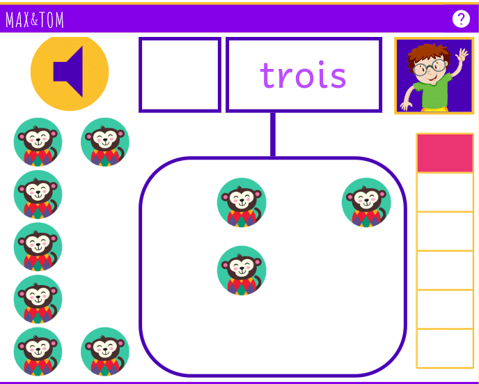 Apprendre à compter jusqu'à 10 - Jeu pour GS - CP - FLE